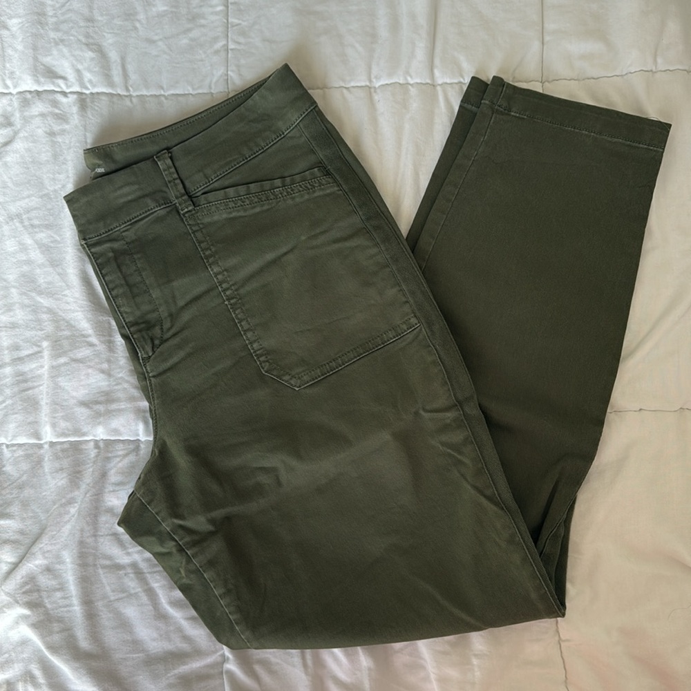High-Waisted Pixie Skinny Ankle Pants